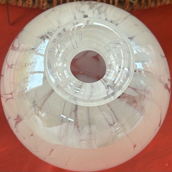 Vintage Hand Blown Iridescent Perfume Bottle - Picture 3 of 5